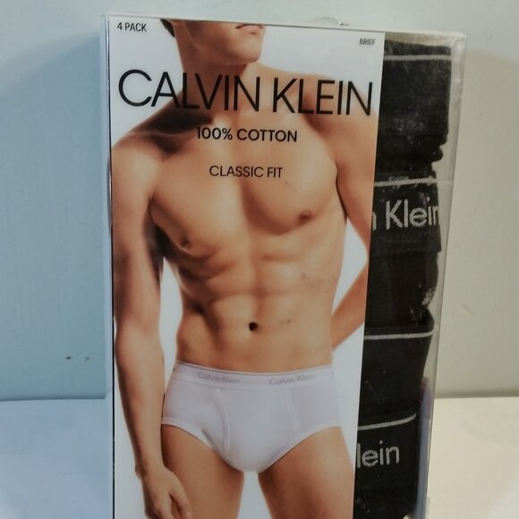 Calvin Klein Briefs  size S . Set of 4  New - Picture 1 of 4